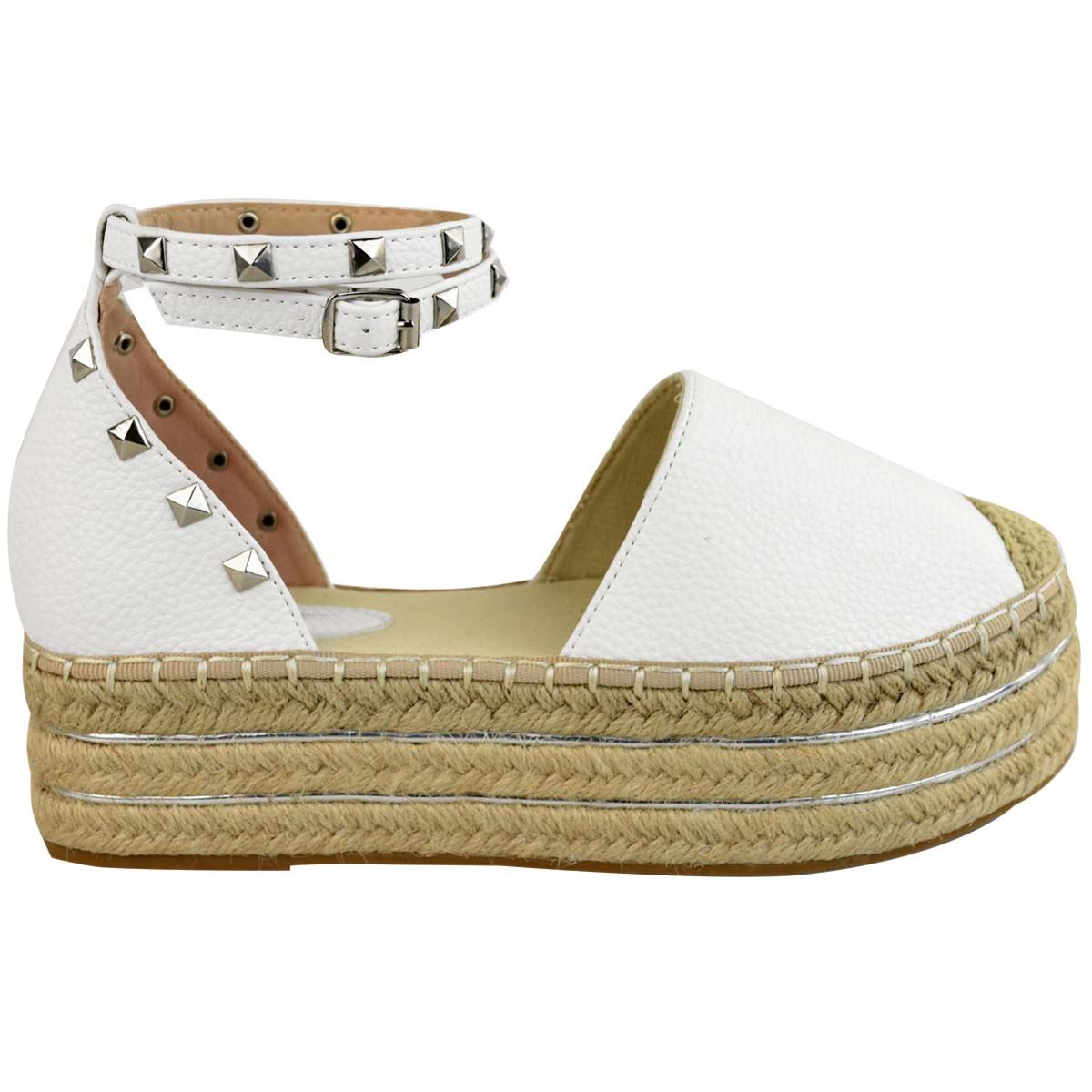 pretty white sandals