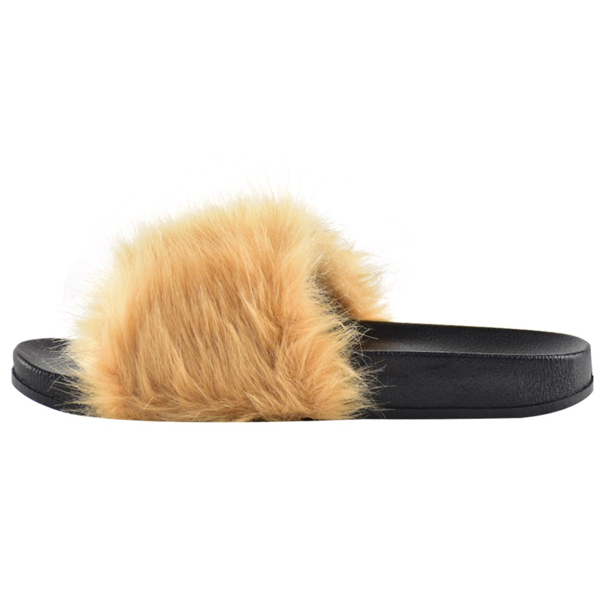 fluffy sliders size 9