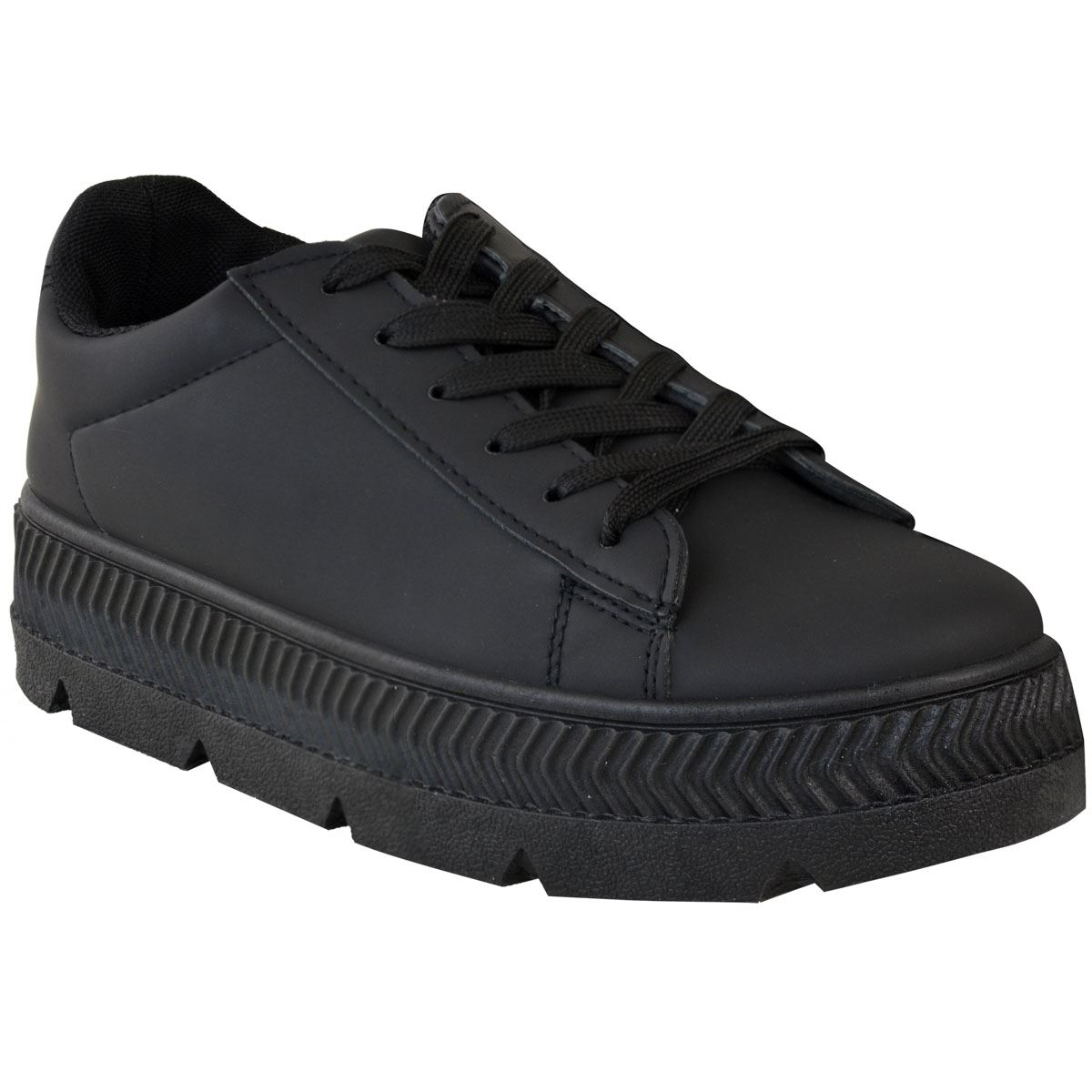 black trainers white sole womens