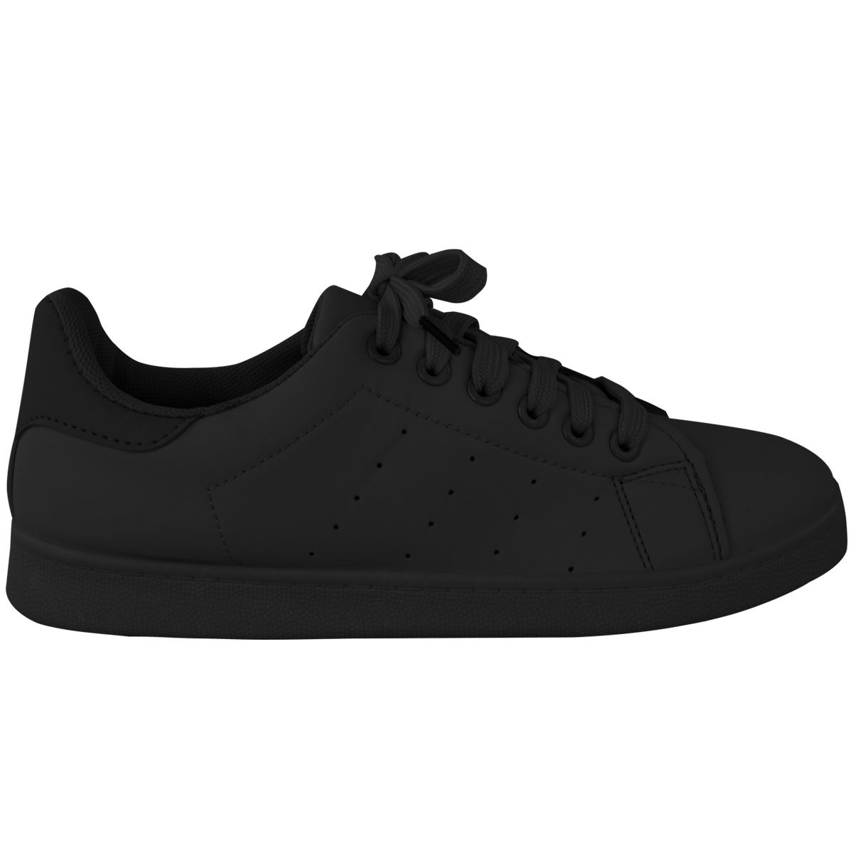 comfortable black trainers for work