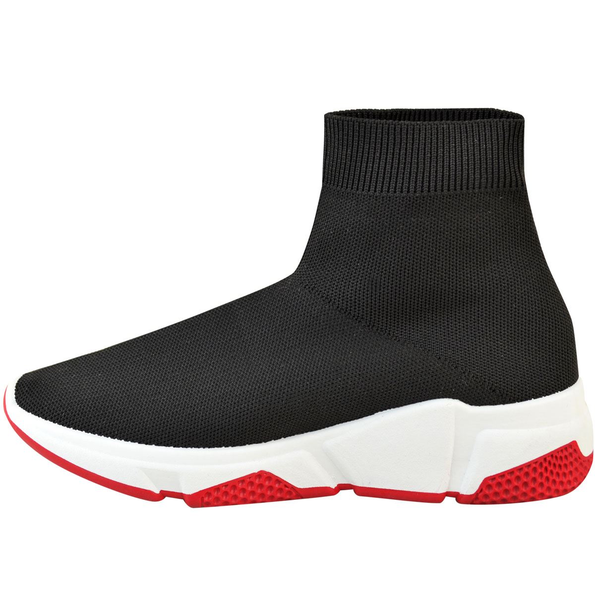 Nouveau Haut Femmes Baskets Baskets Chaussette coureurs Comfy Vitesse Knit Gym Chaussures Taille