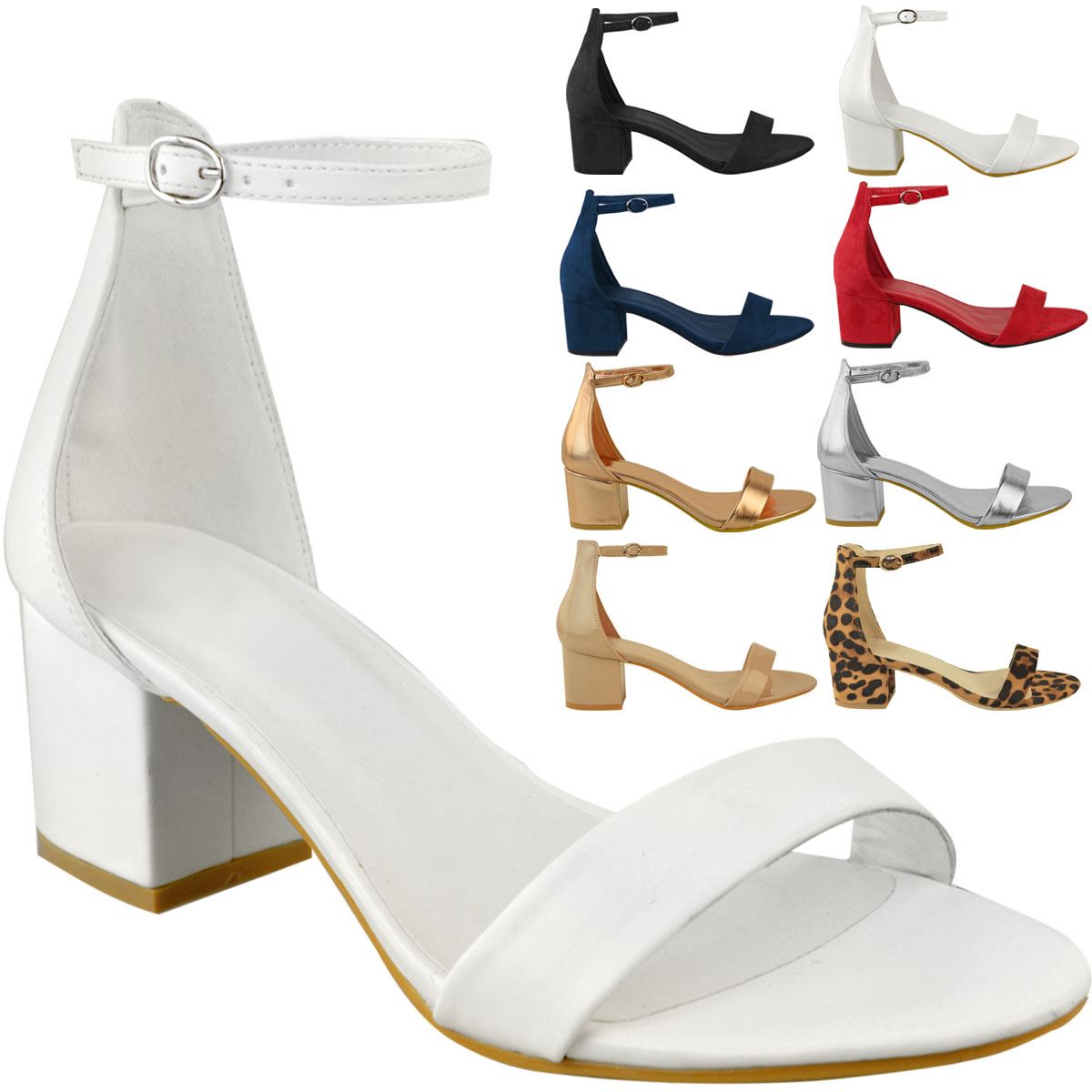 black block work heels