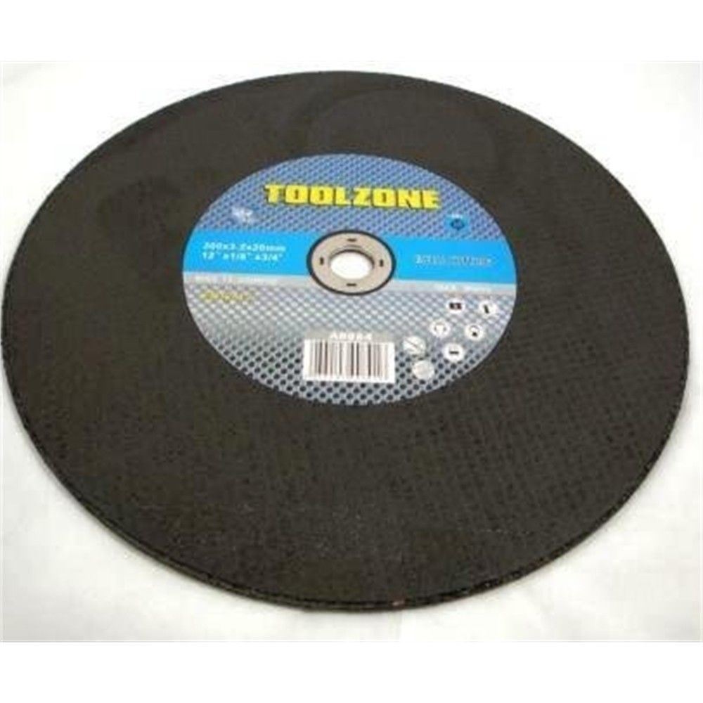 12'' Inch 300mm Metal Flat Cutting Discs Blades Cut Off Machine Disc x