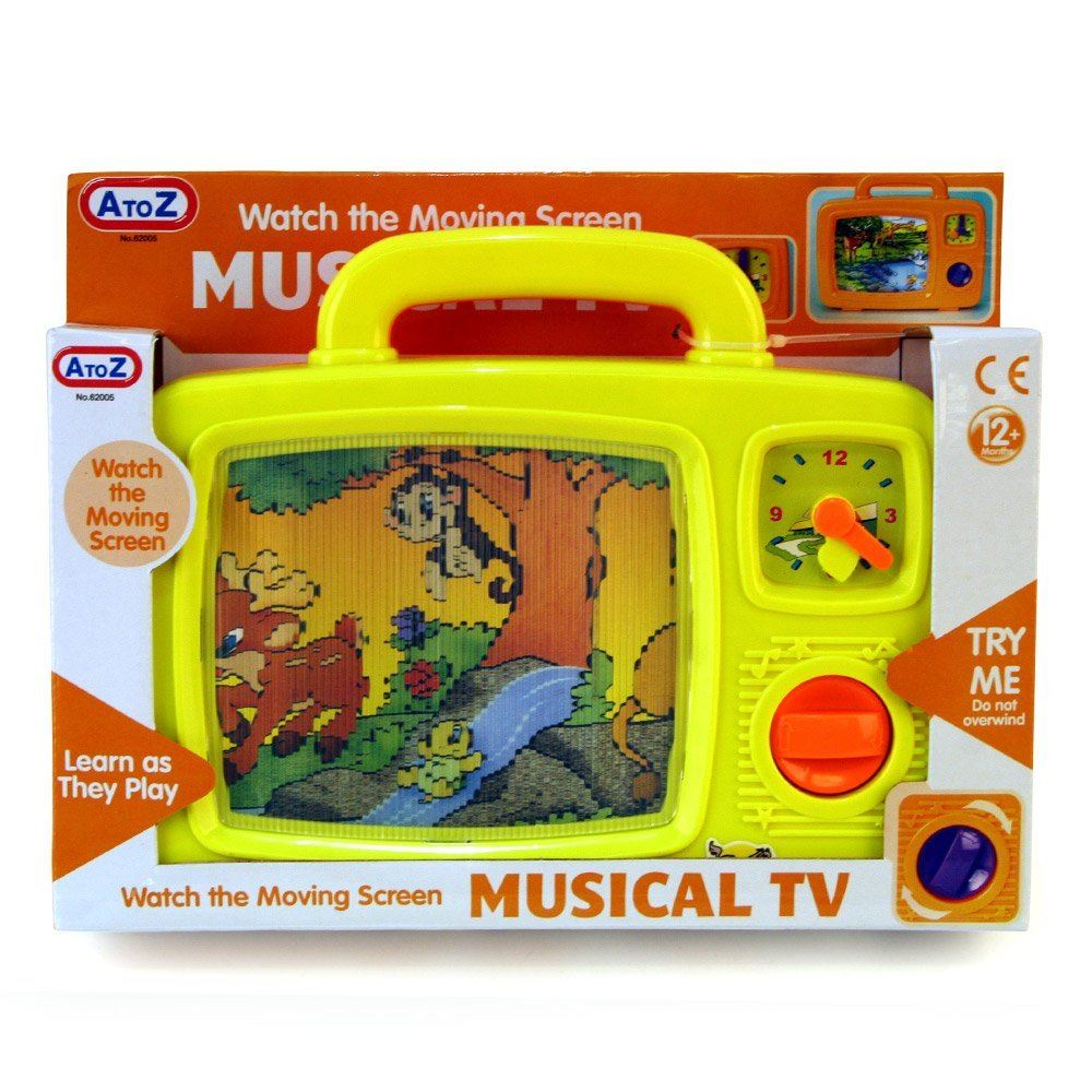 Baby Bambino Wind Up TV musicali giocattolo attività 12 Mesi + Nuovo di Zecca eBay
