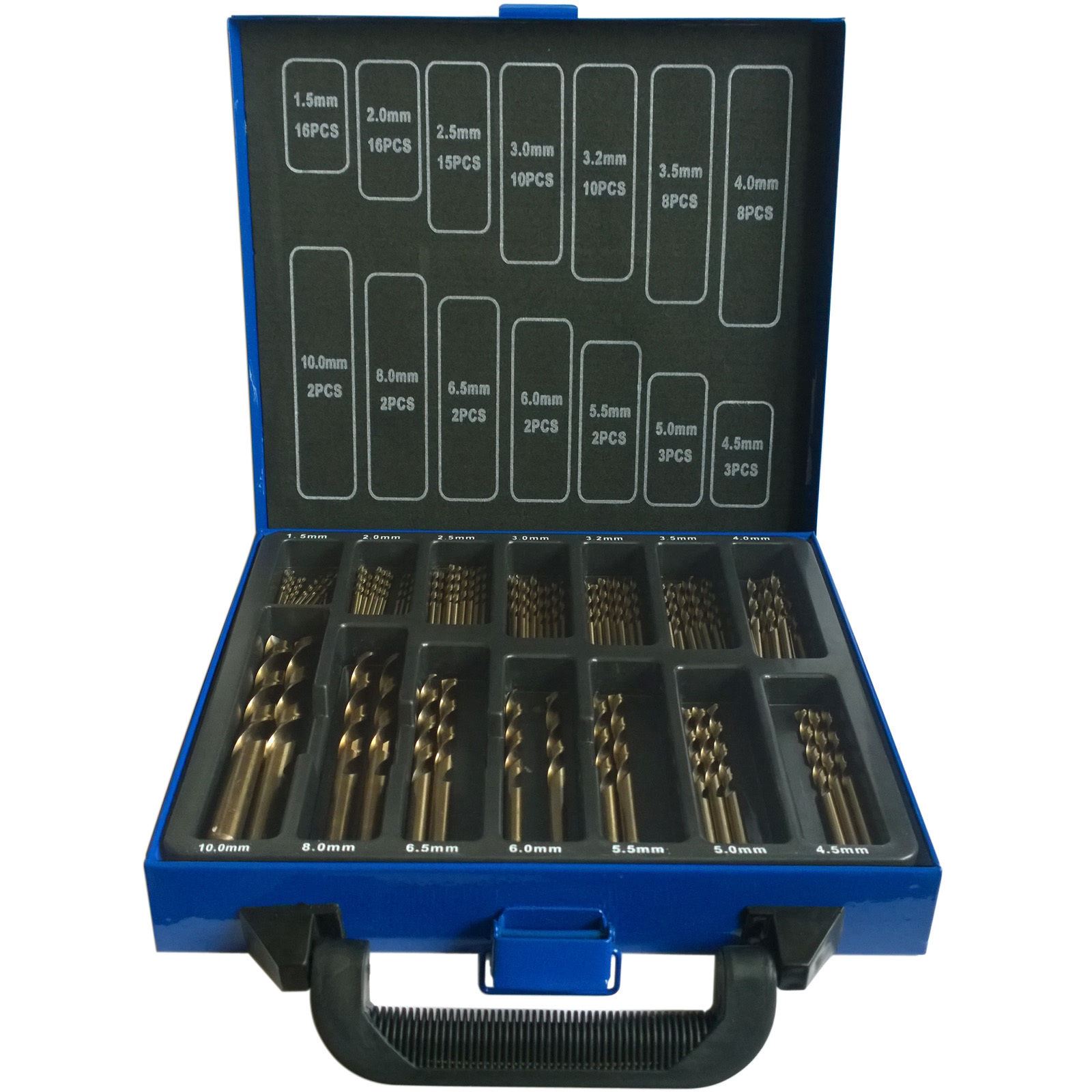 Cobalt Drill Bit Set for Stainless Steel Inox 5 M35 Metal HSSCo 99 Cobalt Bits 5055143918755