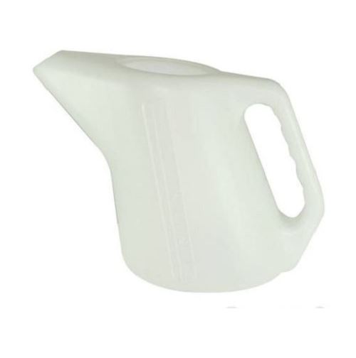 Oil measuring jug 5ltr strong plastic POLYTHENE pourer automotive