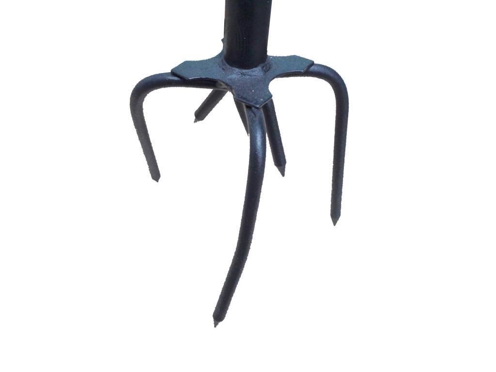 Long Handled Twist Cultivator 6 Prong Claw Weeding Remover Garden