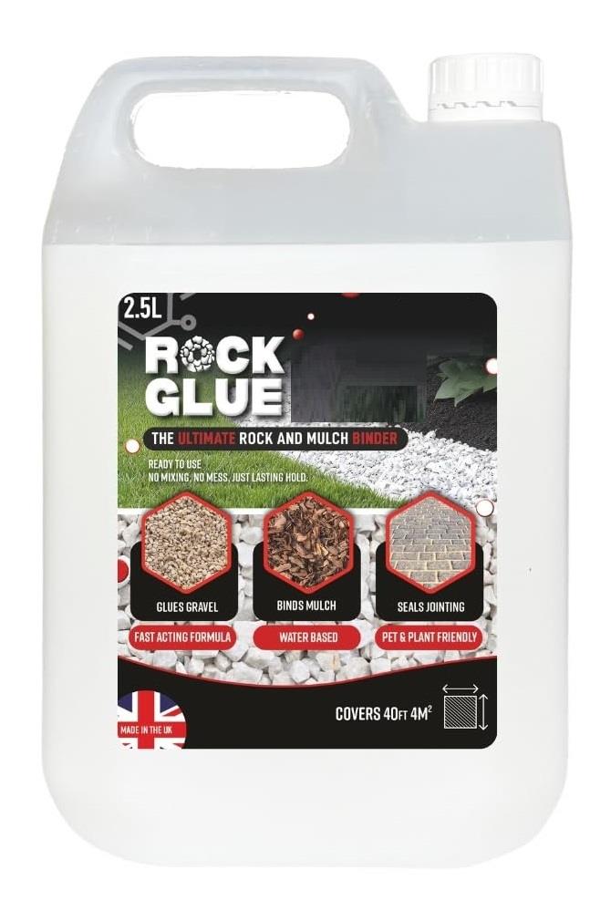 5L Garden Gravel Glue Outdoor Rock Path Binder Landscaping Pebble ...