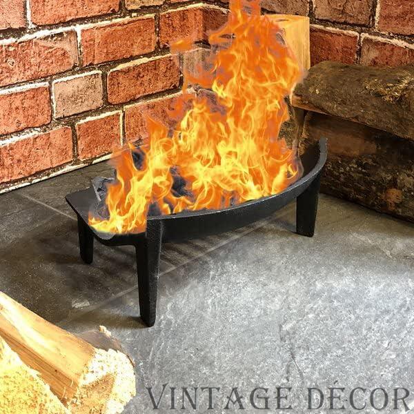Fireside Ash Pan Fireplace Grate Tray Ashpan Coal Fire Carrier Catcher