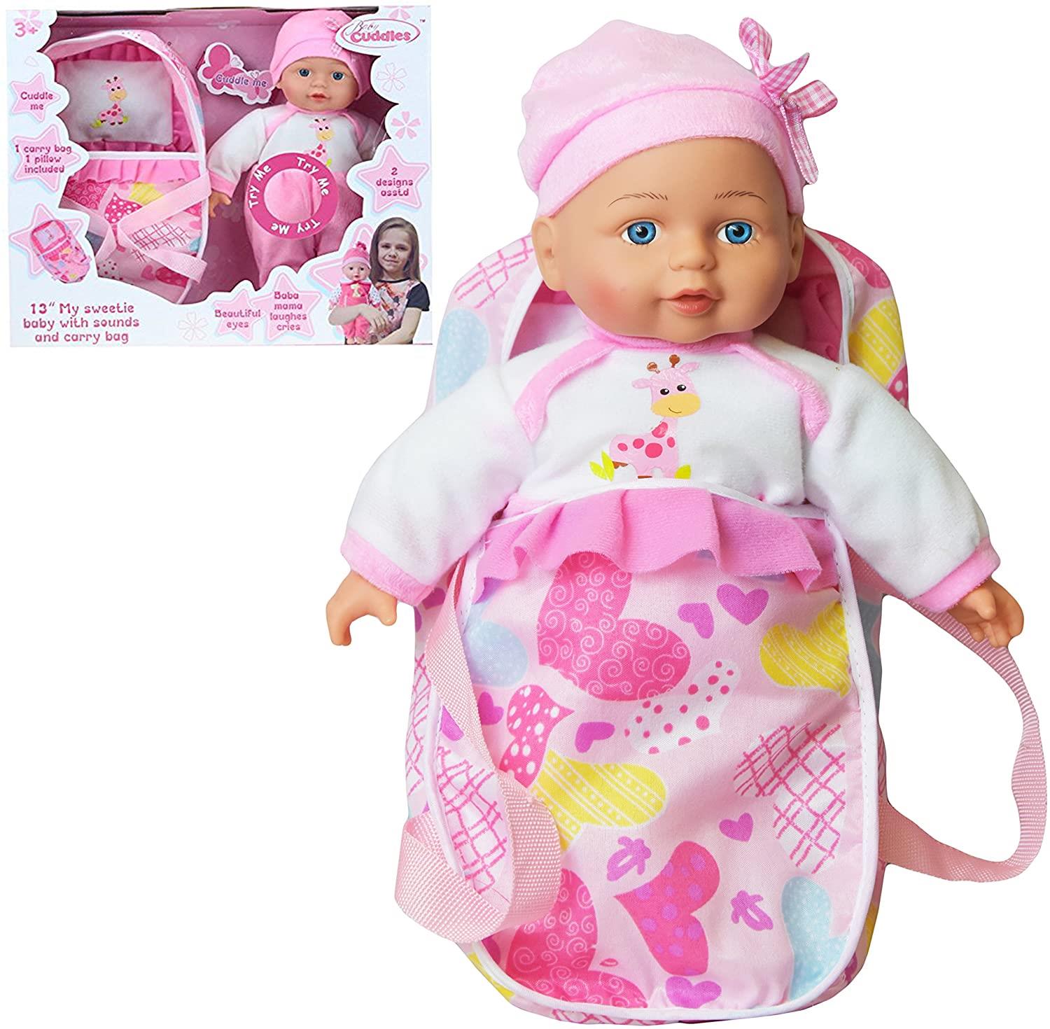 Large Soft Body Doll with Back Pack Play Toy Dolly New