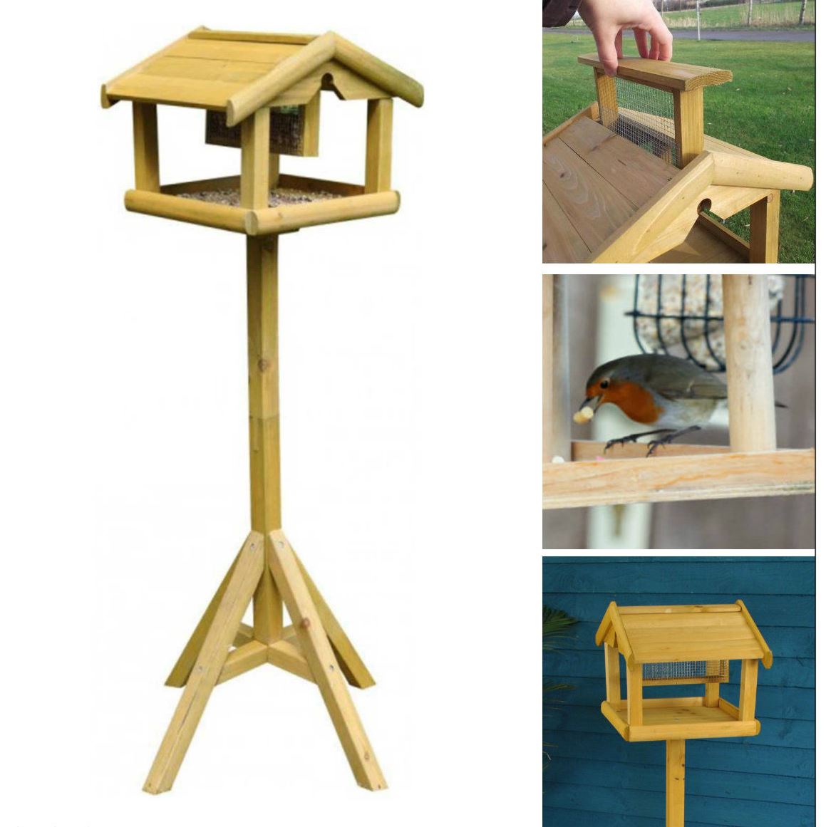 Birds Bird & Wildlife Care Kingfisher BF009 Traditional Wooden Bird