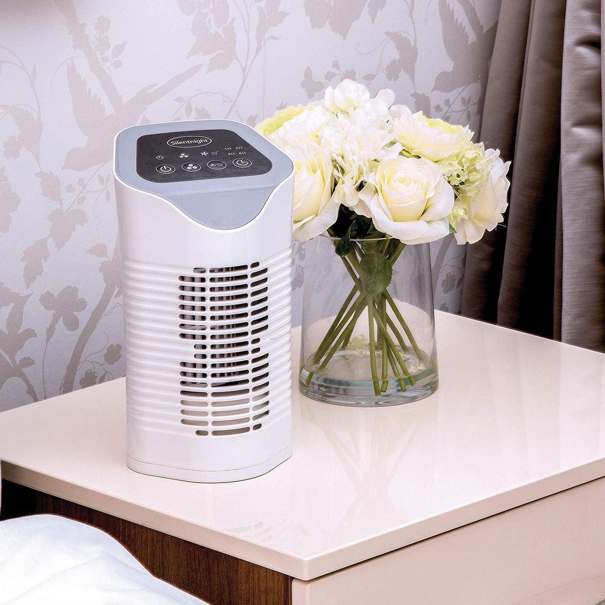 Silentnight HEPA Air Purifier Triple Replaceable Carbon Filter Ionizer