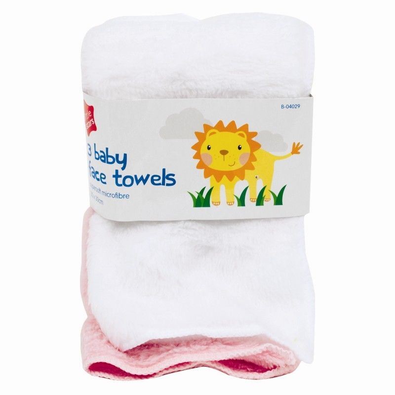 BABY FACE TOWELS BATH FLANNEL WASH CLOTH WIPE ASSORTED COLOUR eBay