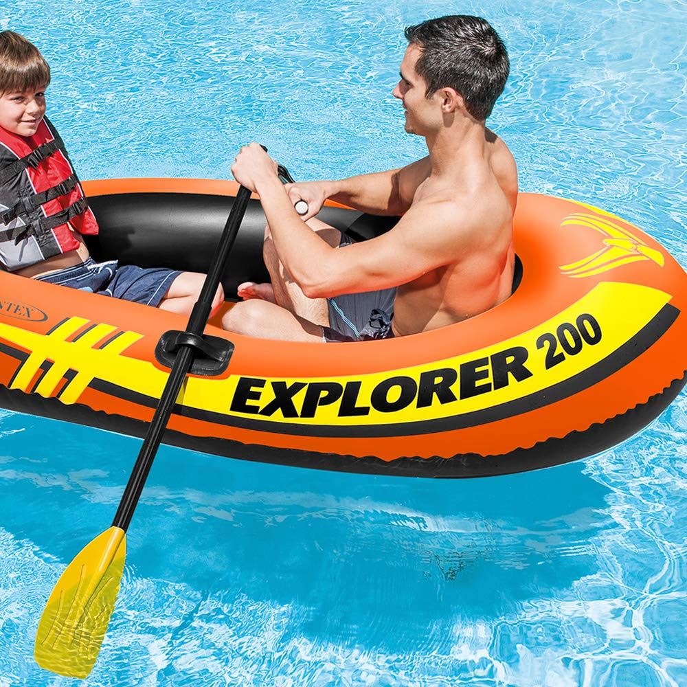 INTEX K1/K2 CHALLENGER Inflatable Kayak Canoe Oars Pump Dinghy Boat