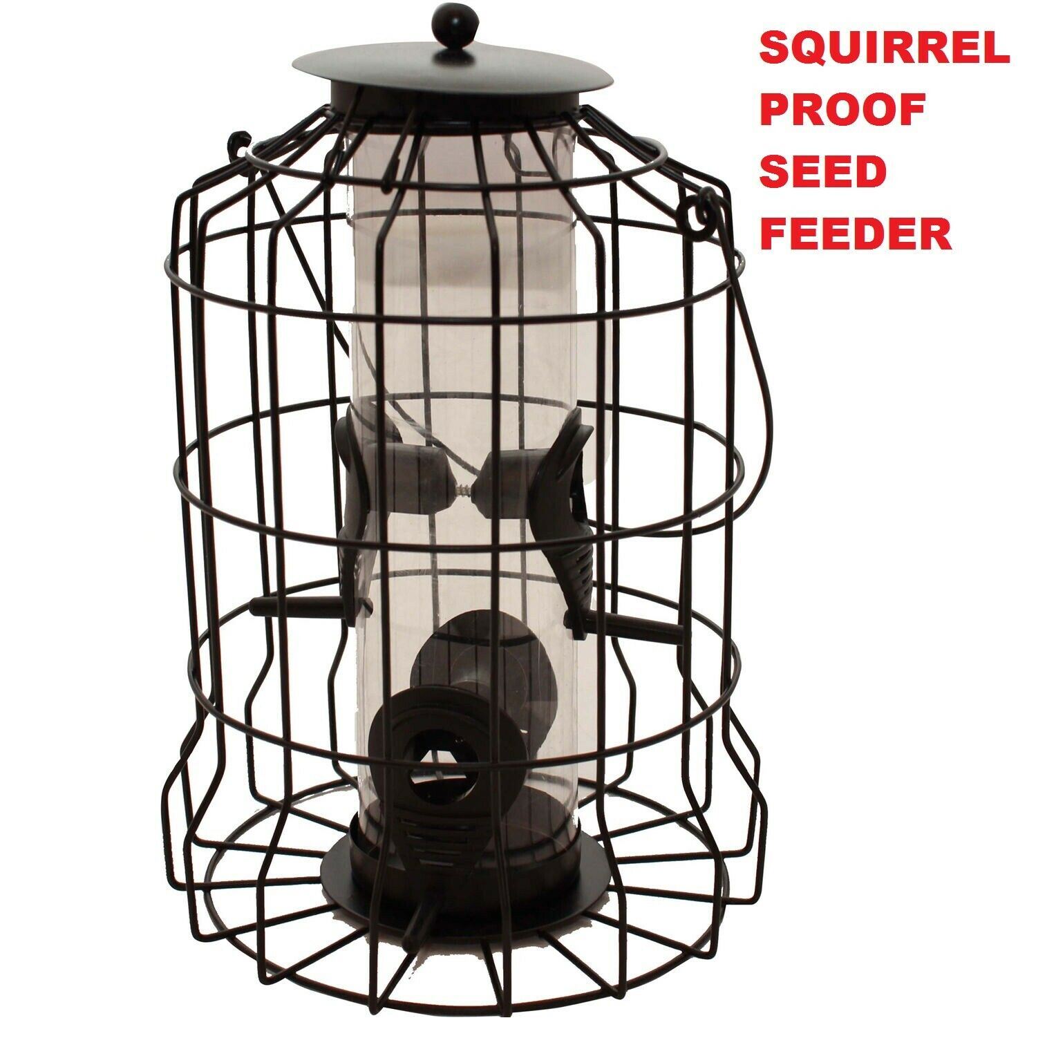 Garden Birds Large Squirrel Proof Seed Feeder Bird Feeding Station