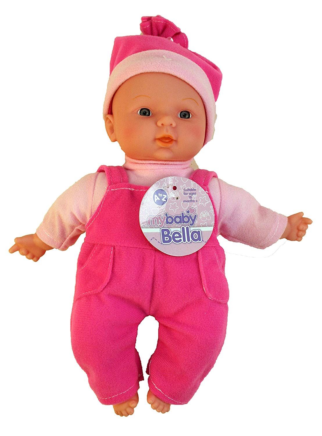 Baby Doll with Sounds New Born Soft Bodied Doll & Dummy Girls Pretend