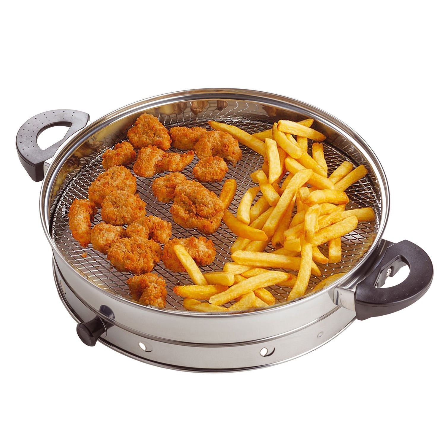 NEW AIR FRYER RING ATTACHMENT ACCESSORY FOR HALOGEN OVEN FRYING