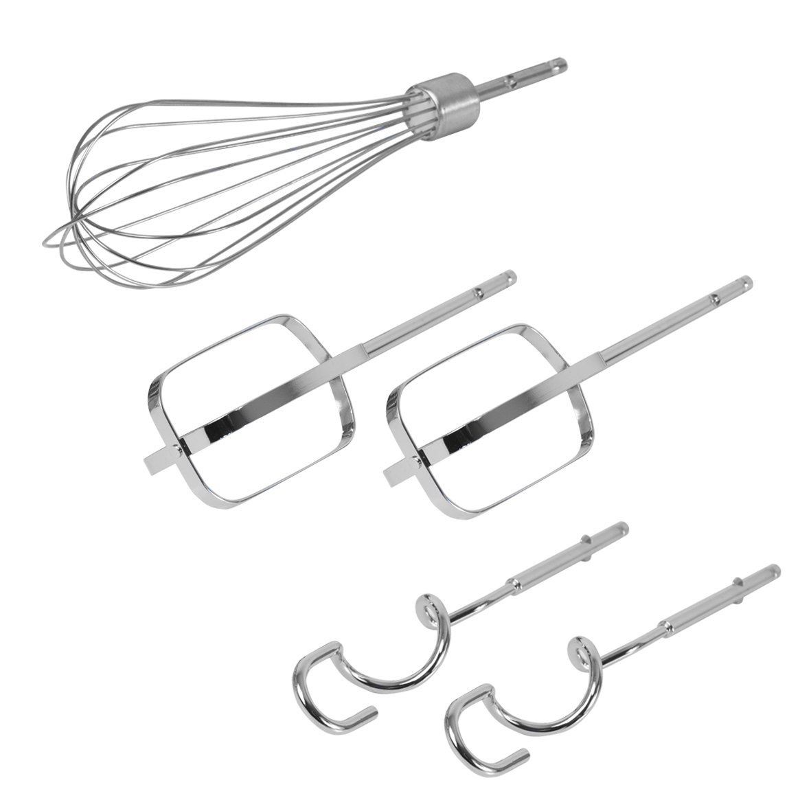 5 Speed 300w Hand Held Food Electric Whisk Mixer Blender Beater Dough Hooks eBay