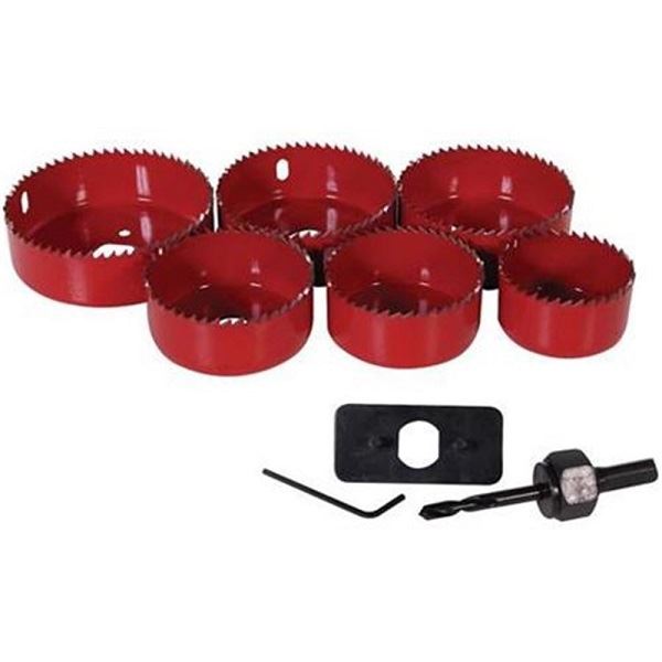 9pc Down Lights Hole Cutter Saw Holesaw Kit Set 5017403022183 eBay