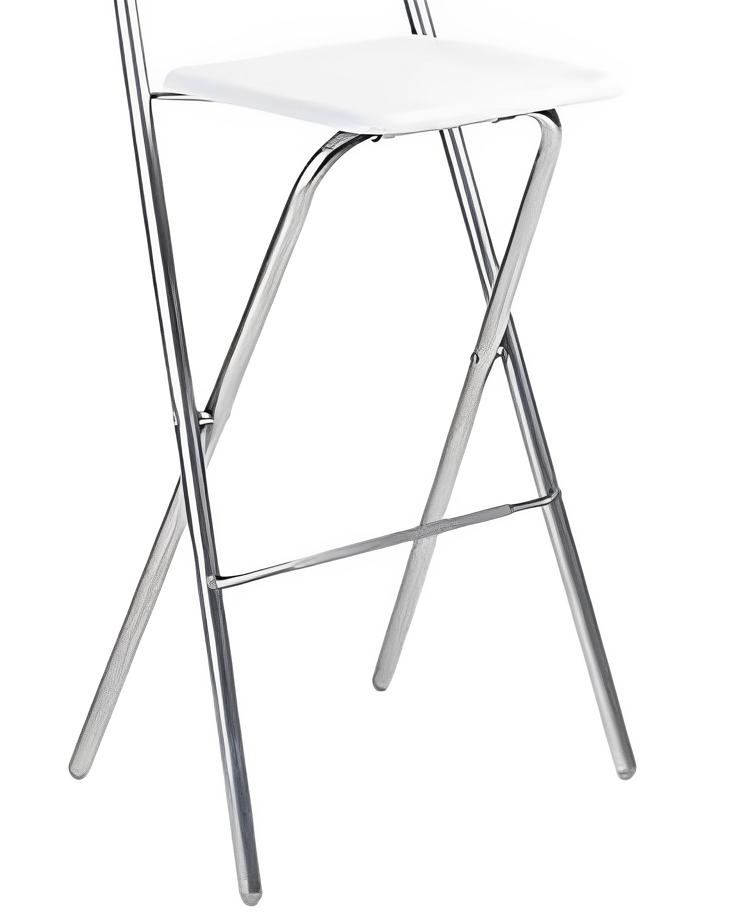 BREAKFAST FOLDING BAR STOOL LIGHT WEIGHT HIGH CHAIR PADDED SEAT HOME