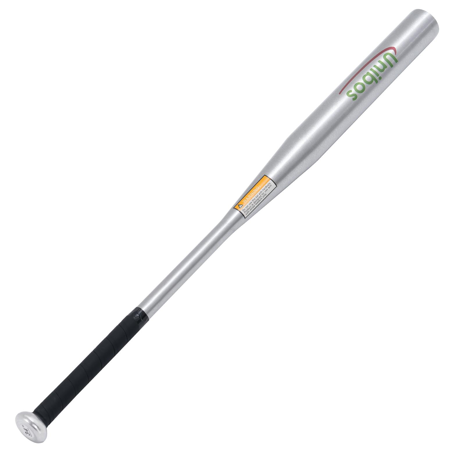 34” Heavy Duty Aluminium Metal Baseball Rounder Softball Bat Silver Pole Stick
