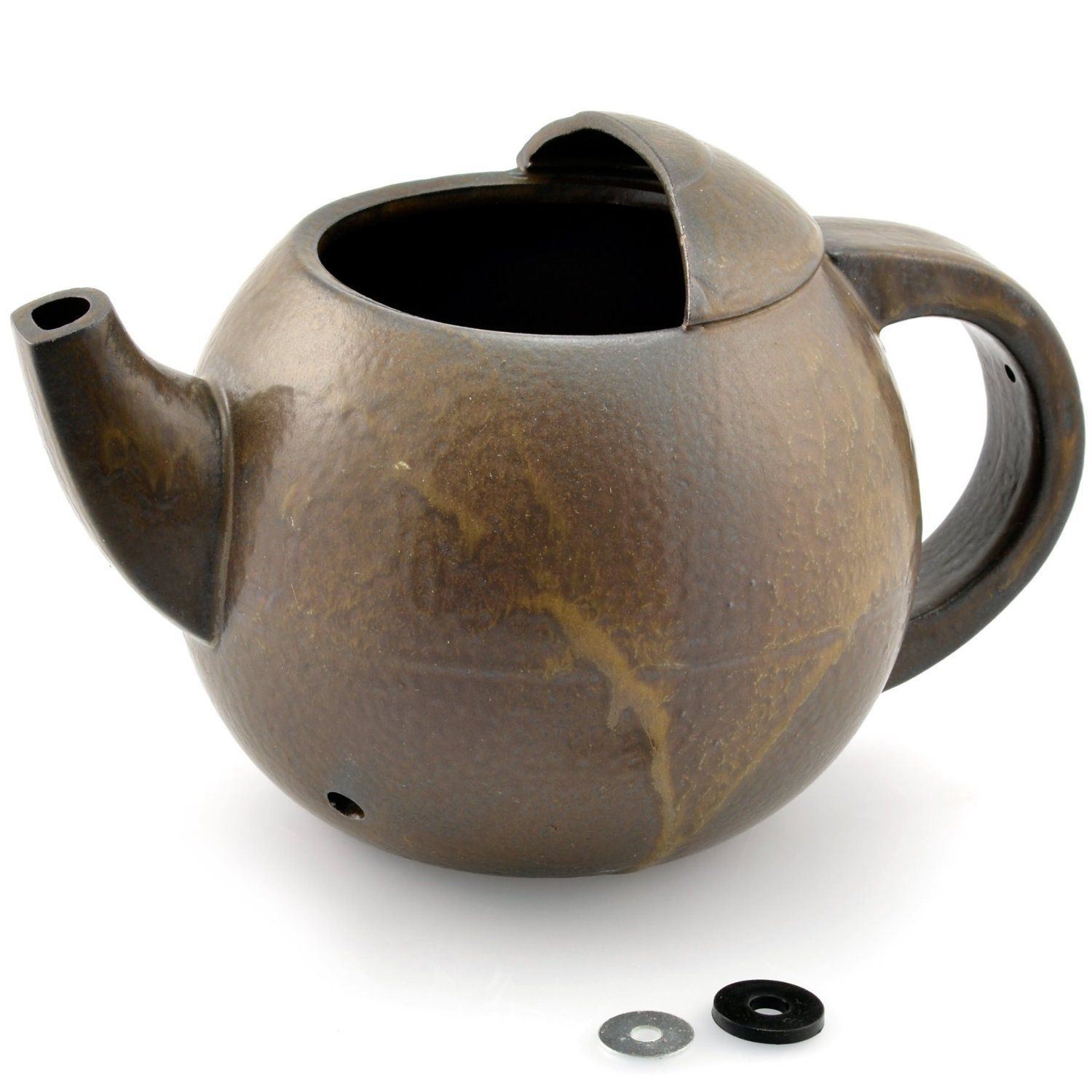 Teapot Nester Robin Wild Bird House Garden Nesting Home Box For Small