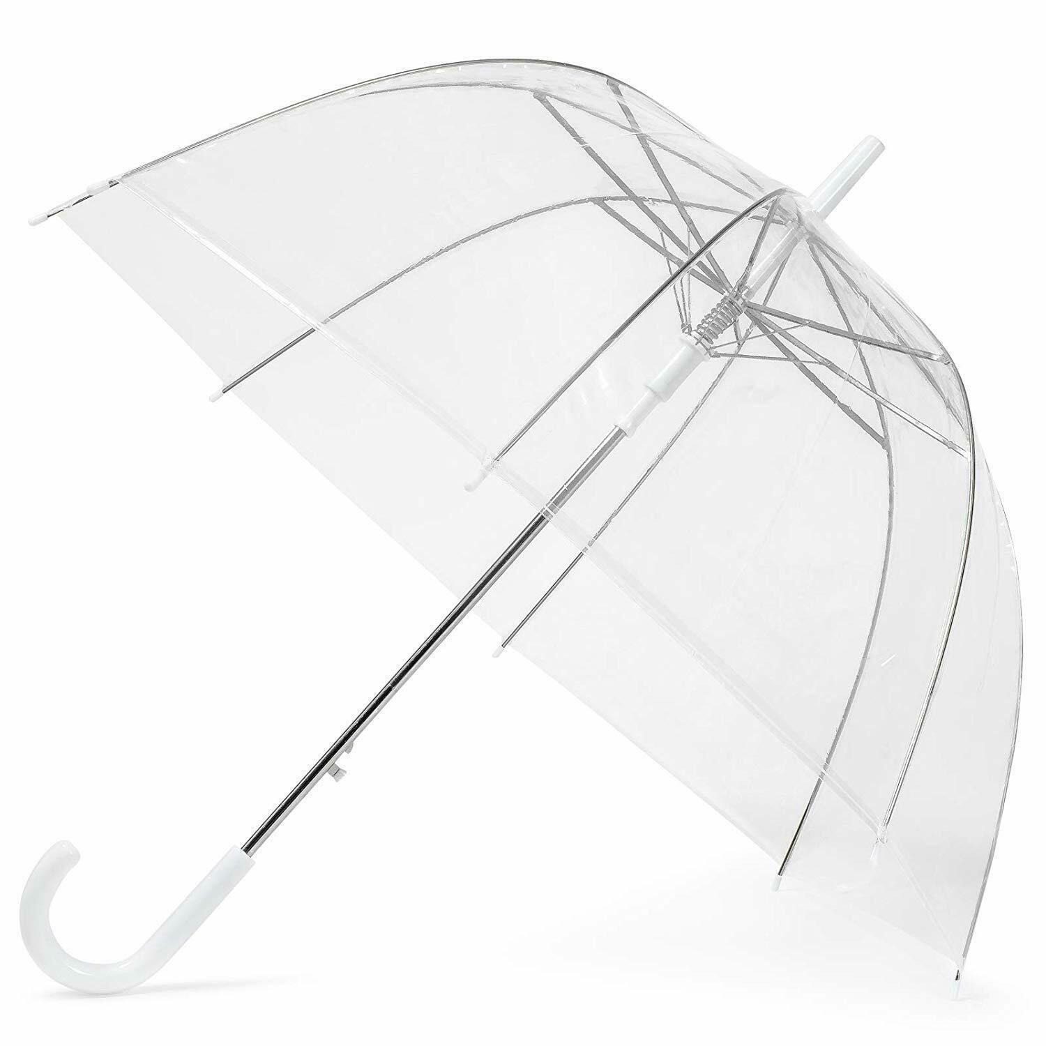 Dome PVC Umbrella Large Transparent Clear See Through Plastic Wedding