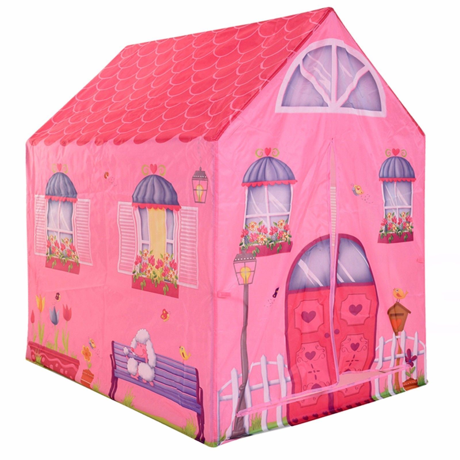 Childrens Designed Play Tent Indoor Outdoor Fun Playhouse Girls Boys Role Play - Picture 3 of 7