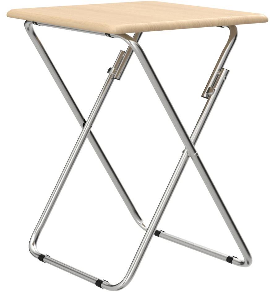 Folding Snack Table Wooden TV Side Laptop Coffee Tea Picnic New - Picture 2 of 14