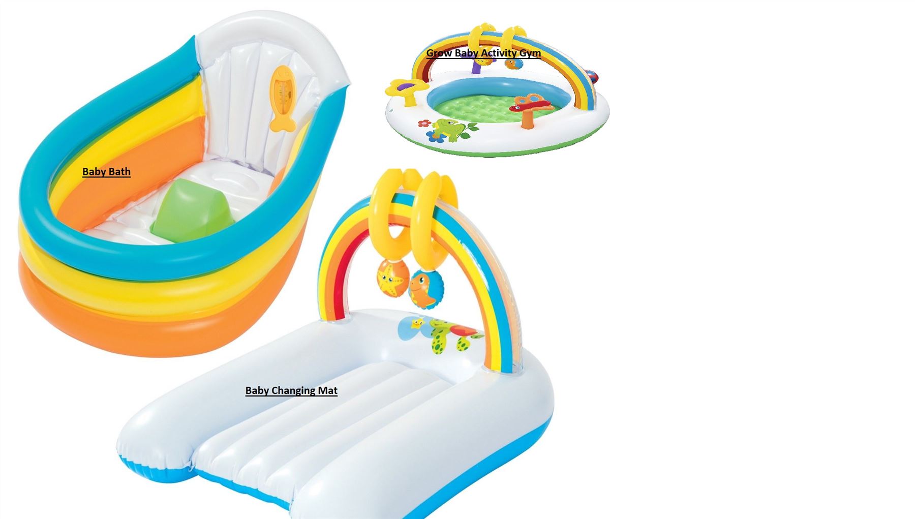 blow up baby bath seat
