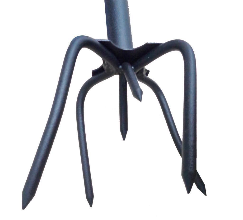 Long Handled Twist Cultivator 6 Prong Claw Weeding Remover Garden