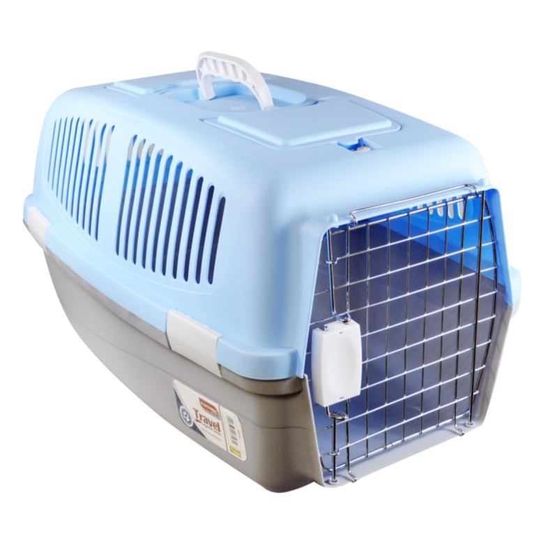 Plastic Pet Carrier Basket Puppy Medium Dog Cat Kitten Rabbit Travel Cage eBay