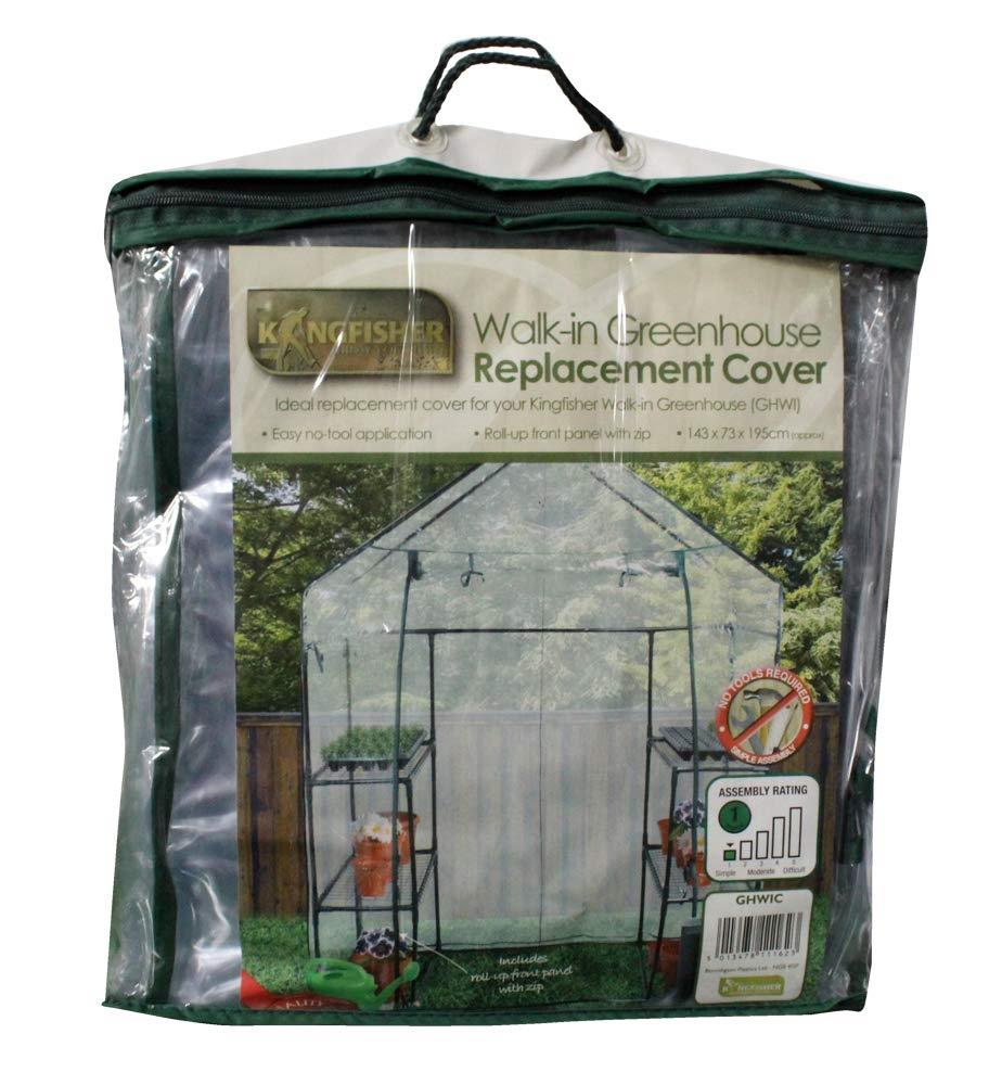 Replacement Cover ONLY For Walk In Greenhouse Spare Clear PVC Cover