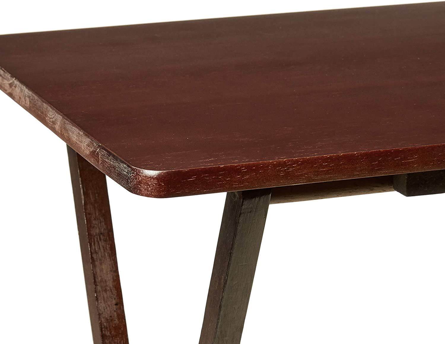 Folding Snack Table Wooden TV Side Laptop Coffee Tea Picnic New By Unibos - Picture 23 of 50