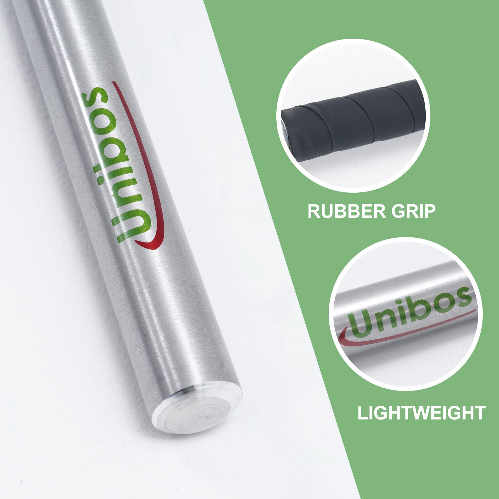 34” Heavy Duty Aluminium Metal Baseball Rounder Softball Bat Silver Pole Stick - Produktbild 3