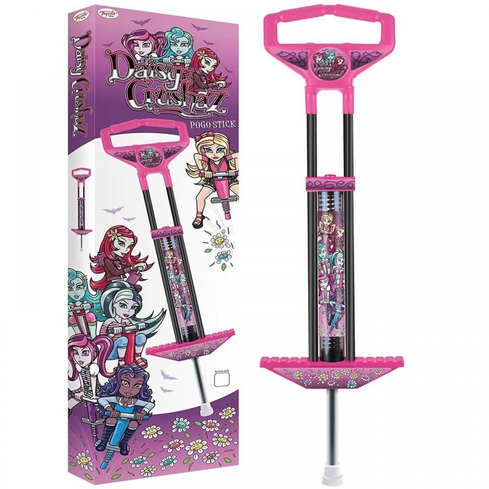 Ozbozz POGO STICK PogoStick Super Spring Powered Bounce Pink Girls/Blue