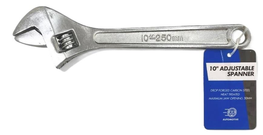 Adjustable Extra Wide Jaw Wrench Spanner 10” 15” 18" Heavy Duty 29-55mm Opening - Picture 3 of 7