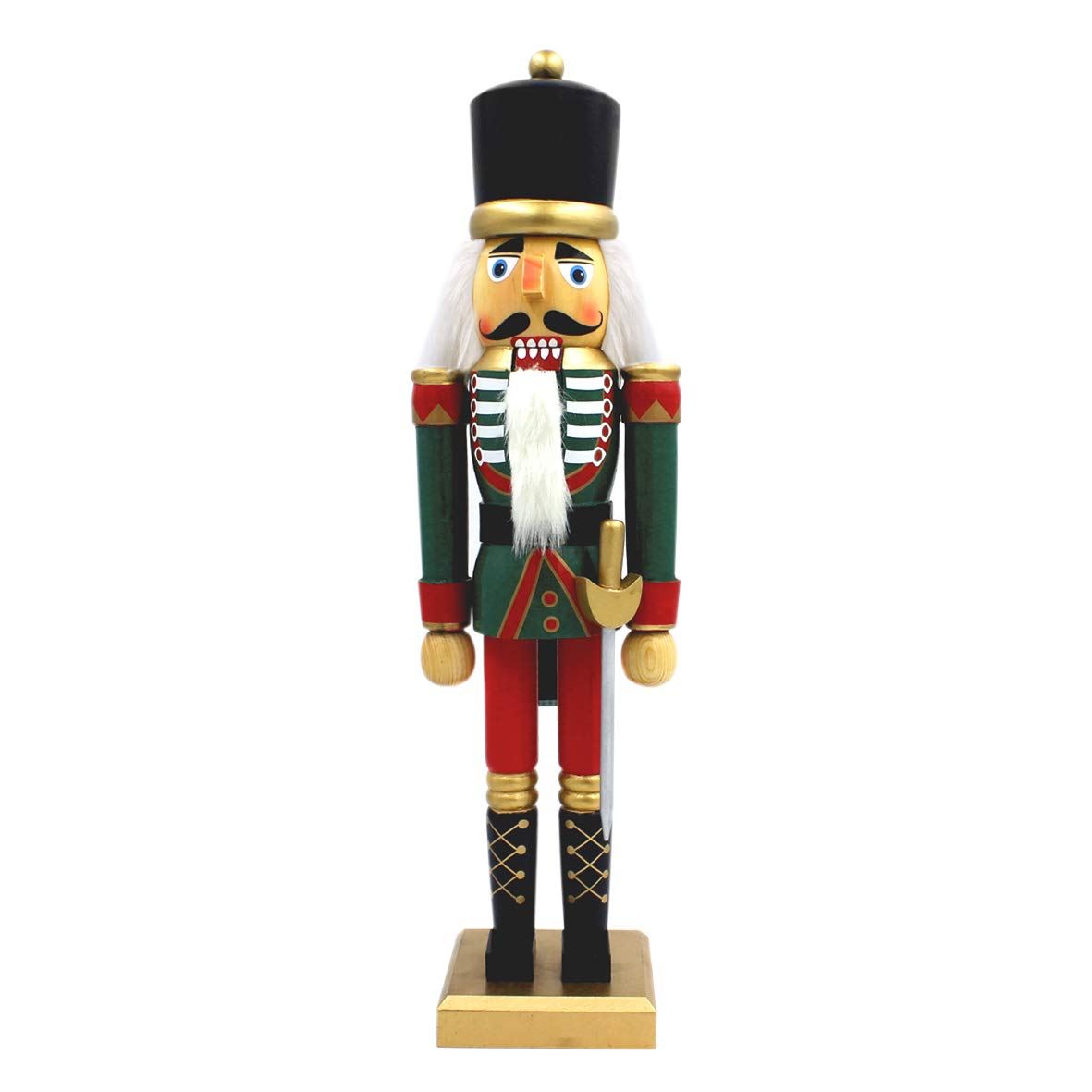 Classic Nutcracker Musician Type Style3 Baoblaze 50cm Tall Wooden Soldier Nutcracker on Stand Nutcracker Soldier 30cm Classic Nutcracker Musician Type Style3 Baoblaze 50cm Tall Wooden Soldier Nutcracker on Stand Nutcracker Soldier 30cm