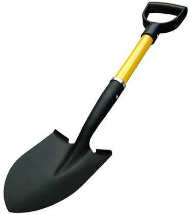 Micro Shovel Steel Head Fibre Glass Handle Mini Small Spade Shovels Round Head - Picture 3 of 13