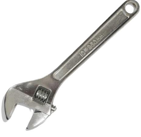 Adjustable Extra Wide Jaw Wrench Spanner 10” 15” 18" Heavy Duty 29-55mm Opening - Picture 2 of 7