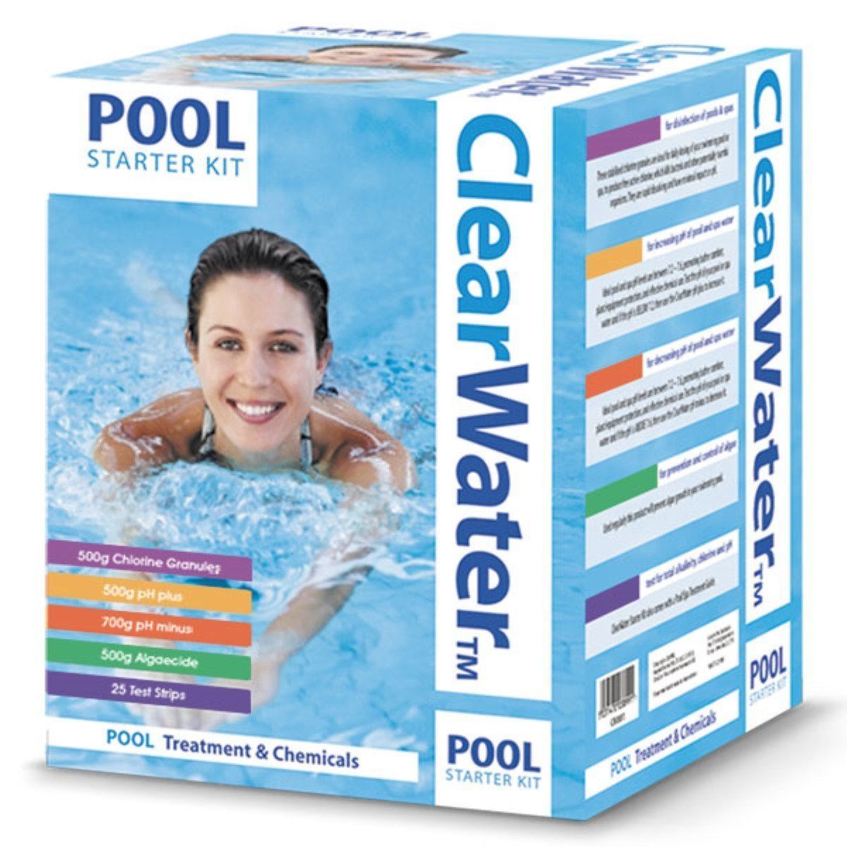 Clearwater Chemicals Spa, pool, Hot Tub, CHLORINE, PH See The Full