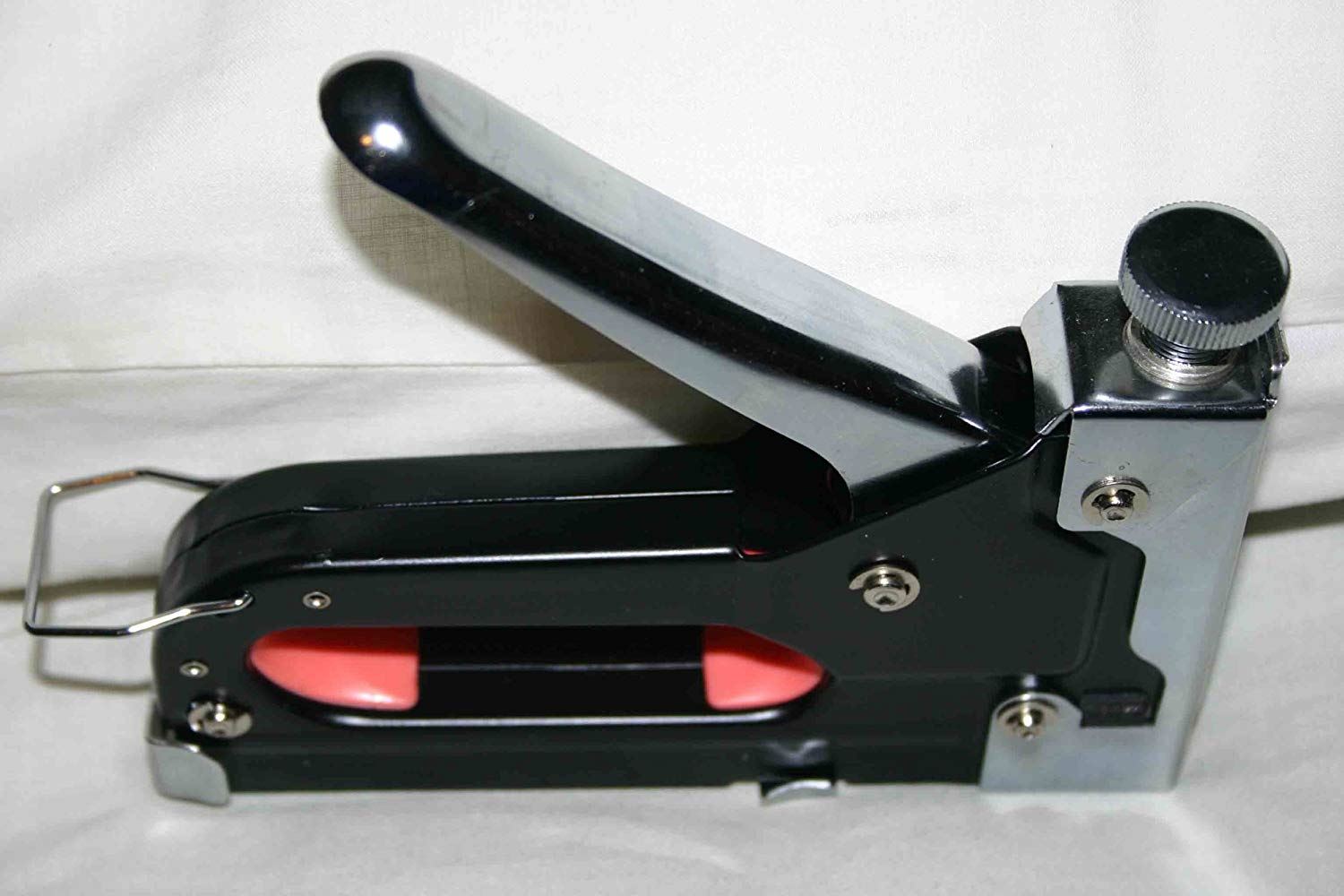HEAVY DUTY STAPLE GUN STAPLER TACKER WITH STAPLES FABRIC UPHOLSTERY