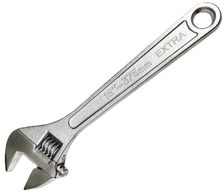 Adjustable Extra Wide Jaw Wrench Spanner 10” 15” 18" Heavy Duty 29-55mm Opening - Picture 4 of 7
