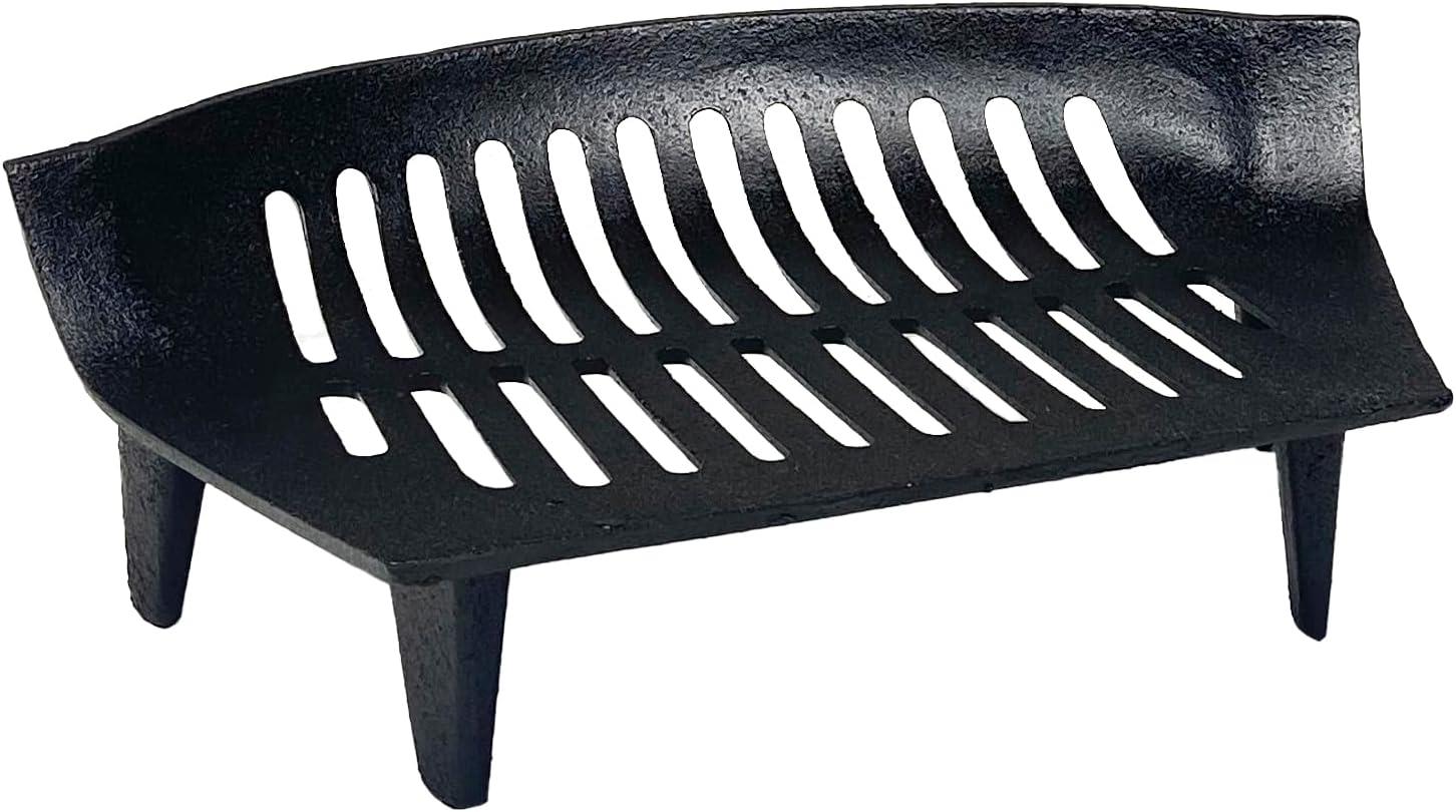 16" 18" Fire Grate Cast Iron Black Fireplace Log Coal Open Fire Accessory - Picture 5 of 13