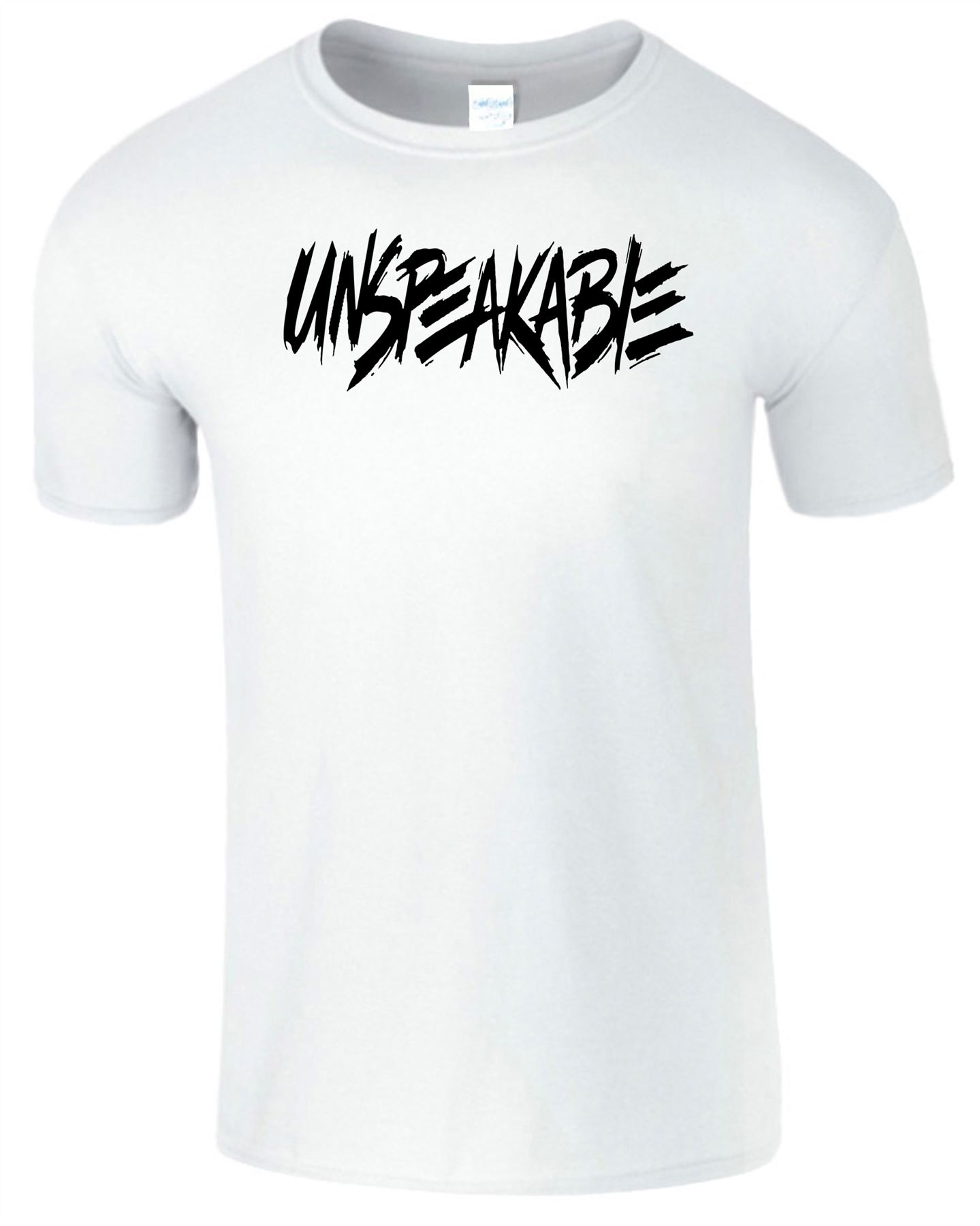 Unspeakable Mens Kids TShirt Youtube Gaming Youtuber Vlog Boys Girls T