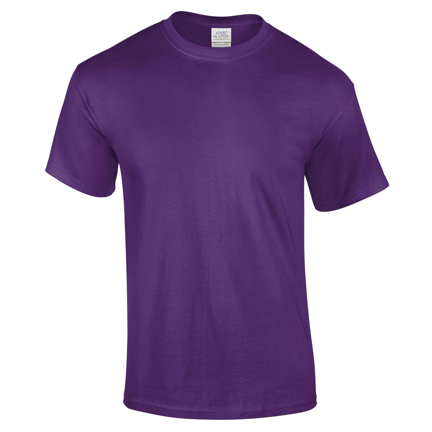 Kids T shirts Boys Girls Plain School Childrens SNS APPAREL Youth Childs T shirt - Picture 10 of 14