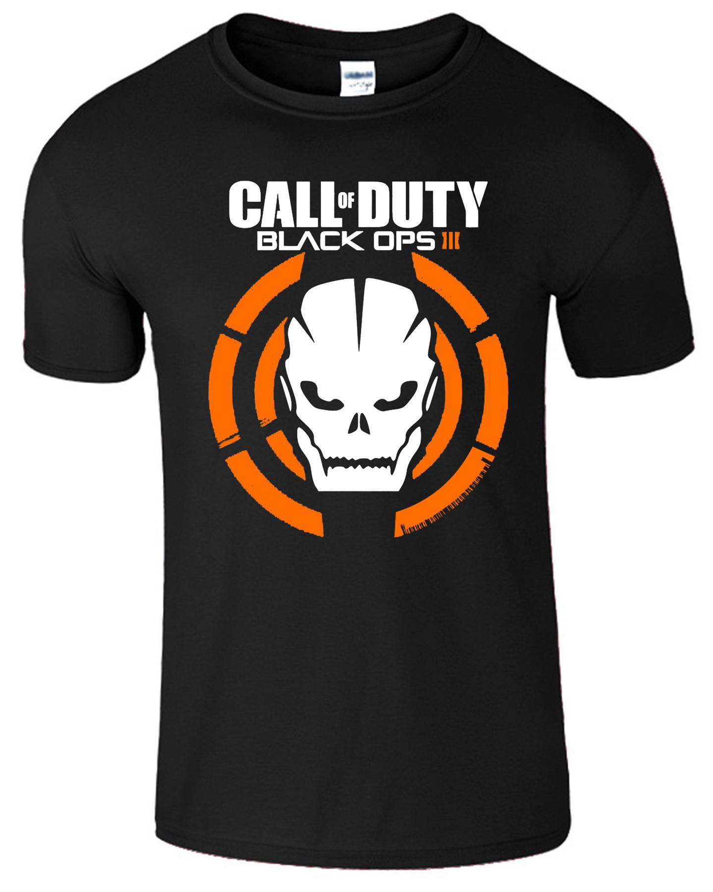 Call Of Duty Kids T Shirt Black Ops III Tshirt Game Logo With Skull ...