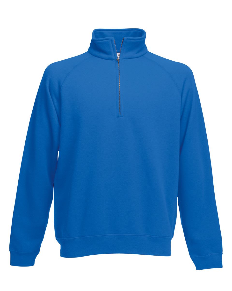Mens Half Zip Fleece Jumper Pullover Jacket Sweater Top Colours Sale