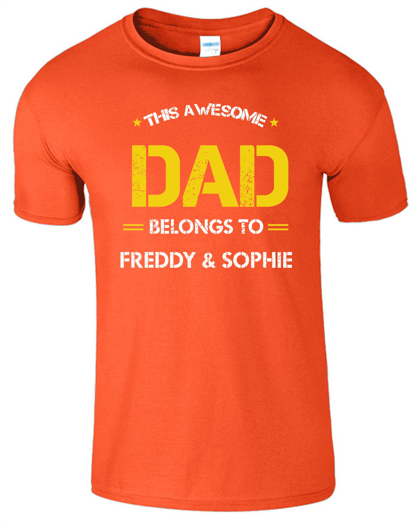 THIS Awesome Dad Belongs To T Shirt 