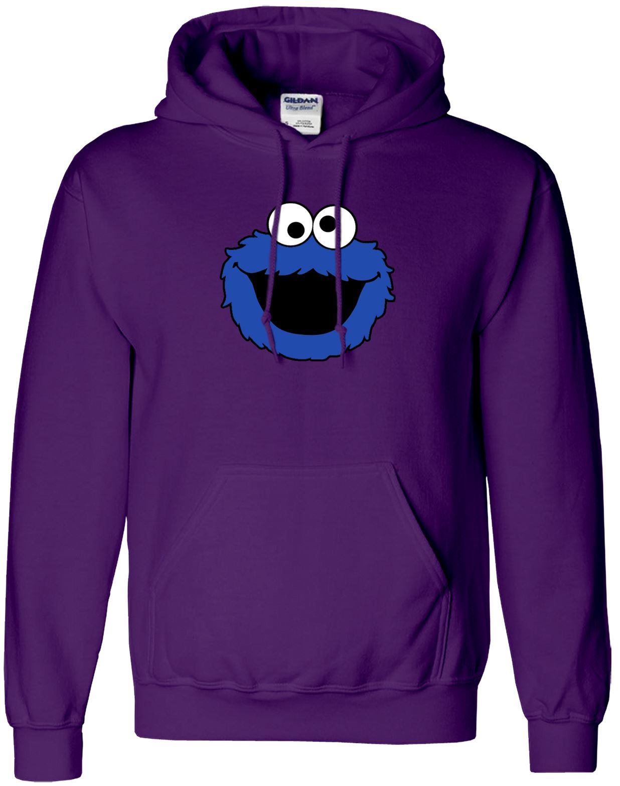 Cookie Monster Lantren Mens Kids Children PullOver SweatShirt Hoodie